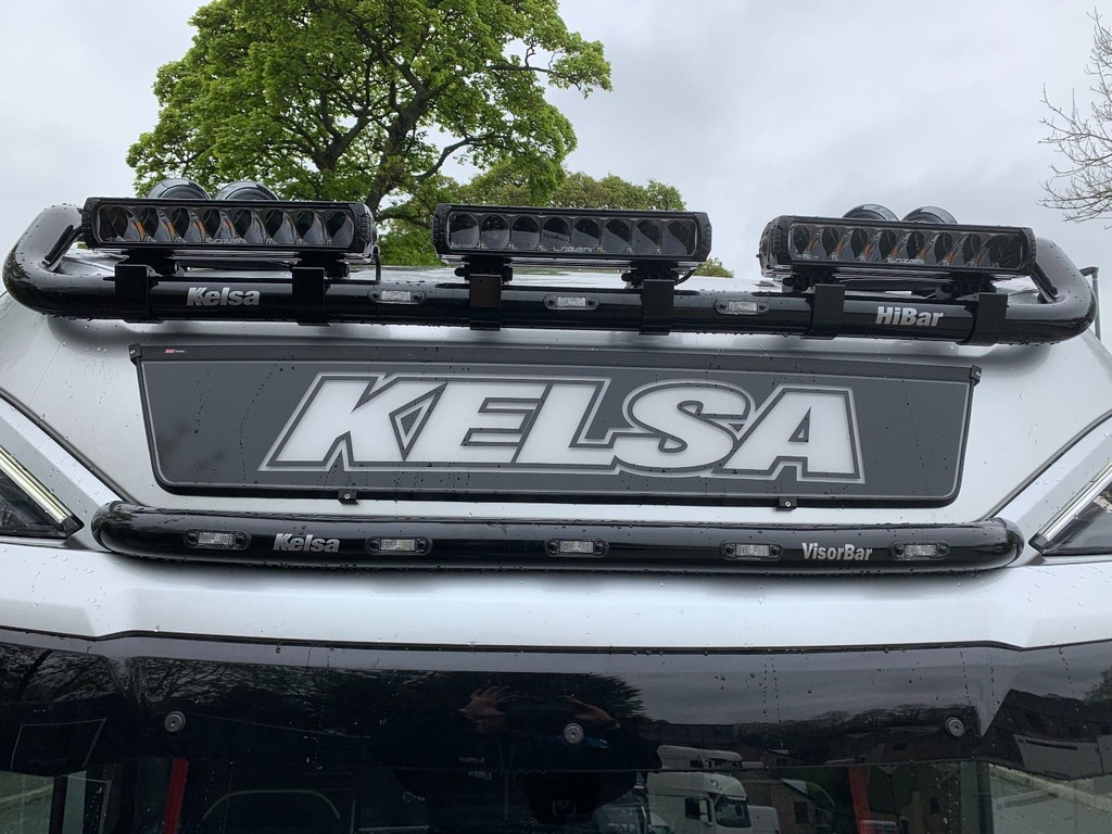 Aluminium VisorBar voor NGD DAF XG+ | 5 Oranje LEDs