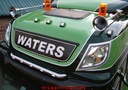 Stainless Steel VisorBar for DAF CF Space Cab | 5 White LEDs