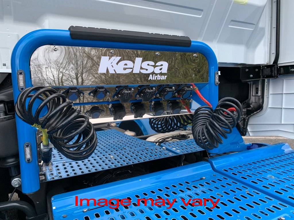 Aluminium AirBar voor Iveco S-Way | 4 Rode LEDs