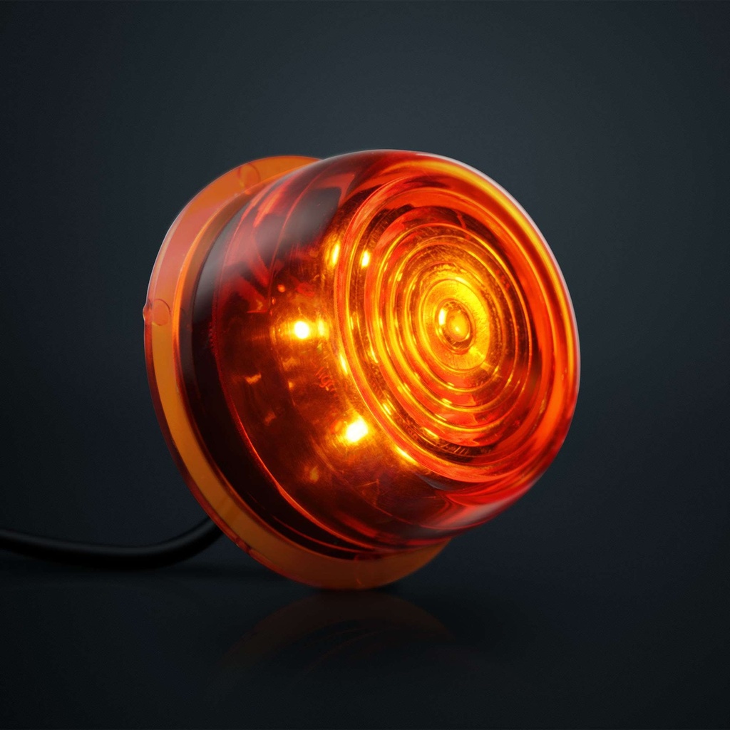 Viking ADR LED Unit 6 LEDs | Oranje Lens | 5m Kabel