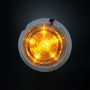 Viking 6 LED Unit Oranje | Heldere Lens | 0,5m Kabel