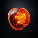 Viking 6 LED Unit Amber | Amber Lens | 0,5m Cable