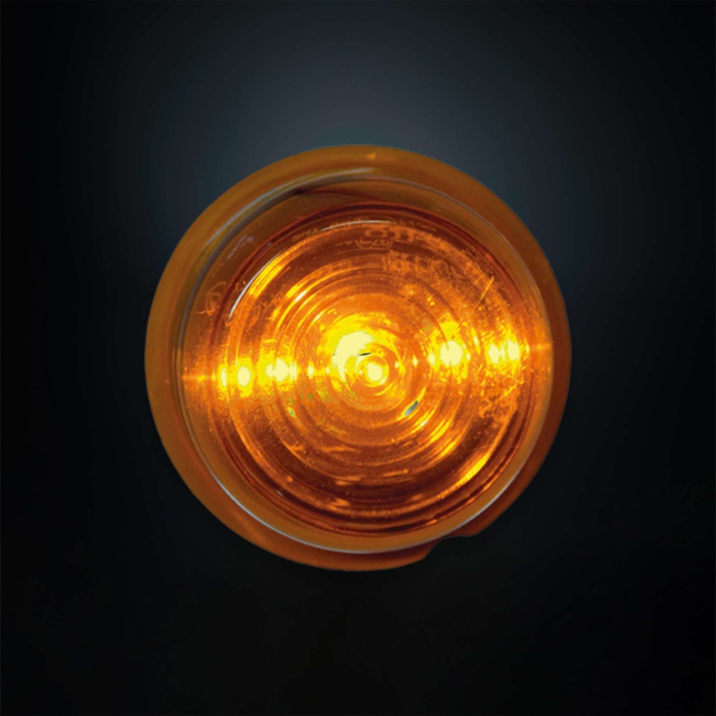 Viking 5 LED Unit Amber | Amber Lens | 0,5m Cable