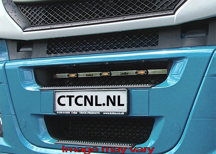 RVS LedBar voor Iveco Stralis Cube & Hi-Way | 3 Oranje LEDs