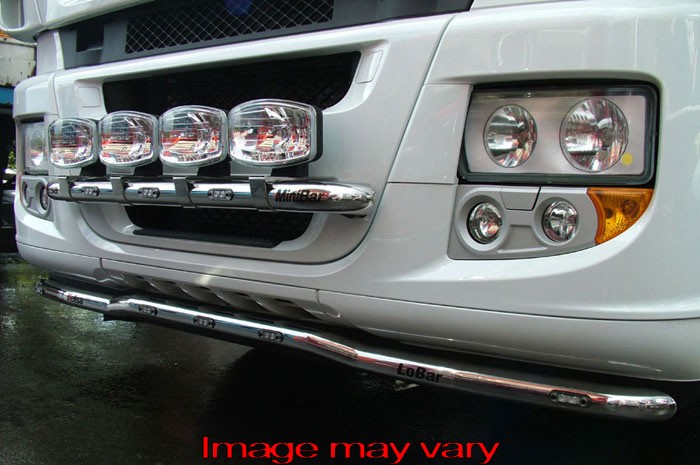 STRALIS CUBE 2007+ LOBAR MET WITTE LEDS RVS