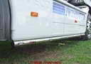 Aluminium Sidebars voor Iveco Stralis Cube 4X2 | Oranje LEDs