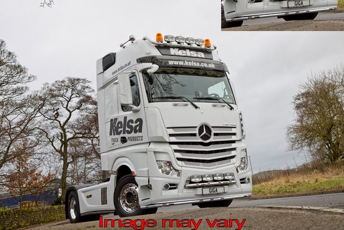 LoBar Aluminium Mercedes Actros MP4 | 7 Oranje LEDs