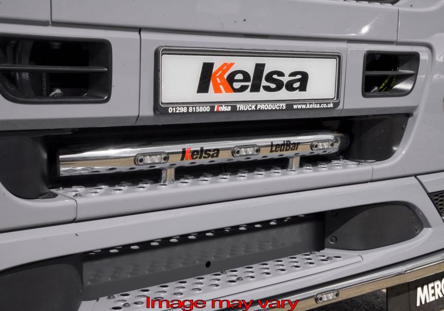 Aluminium LedBar voor Mercedes Actros MP2 & MP3 | 3 Oranje LEDs