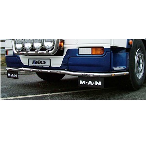 TGA LOBAR MET 5 WITTE EN 2 ORANJE LEDS ALUMINIUM