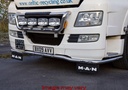 TGX LOBAR MET 7 ORANJE LEDS RVS