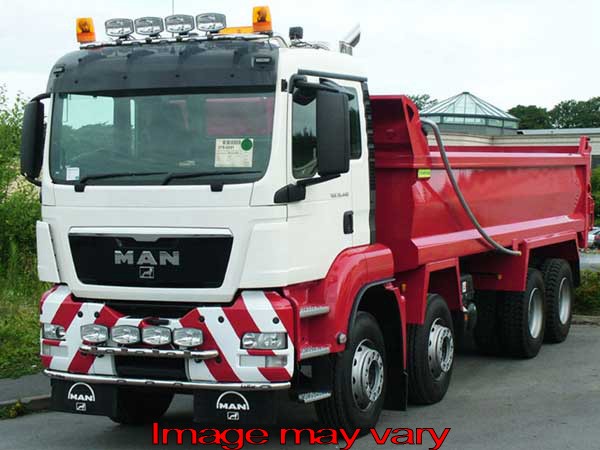 RVS LoBar - MAN TGS Euro 5 met Bouwbumper
