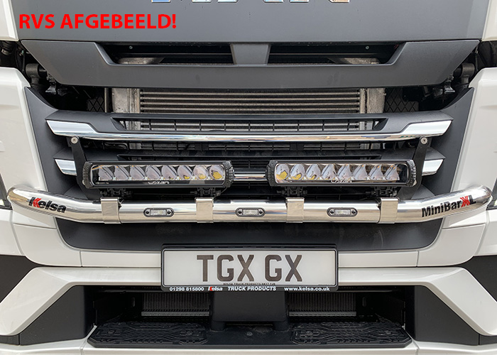 Aluminium MiniBar XL MAN 2020 TGX GX / GM met kunstof bumper