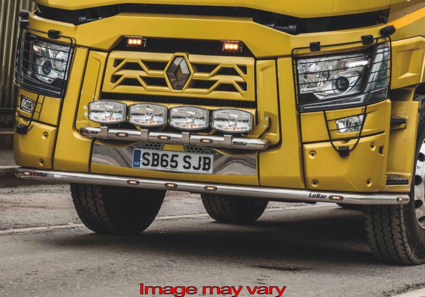 Aluminium LoBar 5 WITTE 2 ORANJE led Renault C-Serie
