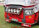 LoBar St. Steel for Renault T Series | 5 White & 2 Amber LEDs