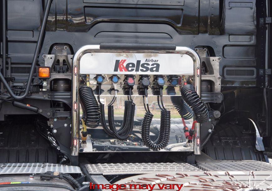 Aluminum AirBar for Scania NextGen R&S | 6 Red LEDs