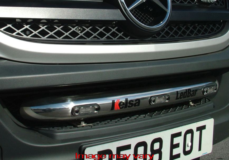 RVS LedBar voor Mercedes Sprinter 2007+ | 3 Oranje LEDs