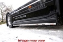 Aluminium SideBars voor Scania R2 met Lage Sideskirts (Uitlaat Linkerzijkant Vooraan) | 5 Oranje LEDs