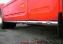 Stainless Steel SideBars for Scania 4 Series & R1 4x2 | Wheelbase 3700mm | 5 Amber LEDs