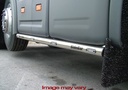 RVS SideBars voor Scania 4 & R-Serie 6x2 Midlift | 4 Oranje LEDs