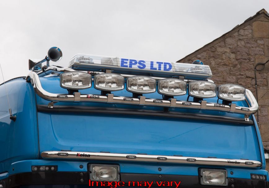 Stainless Steel BeaconBar for Scania 4 & R Series | Drop-Down