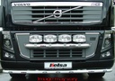 Aluminium LoBar voor Volvo FM/FH2&3 | 7 Oranje LEDs