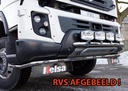 Aluminum LoBar for Volvo FMX II | 5 White & 2 Amber LEDs