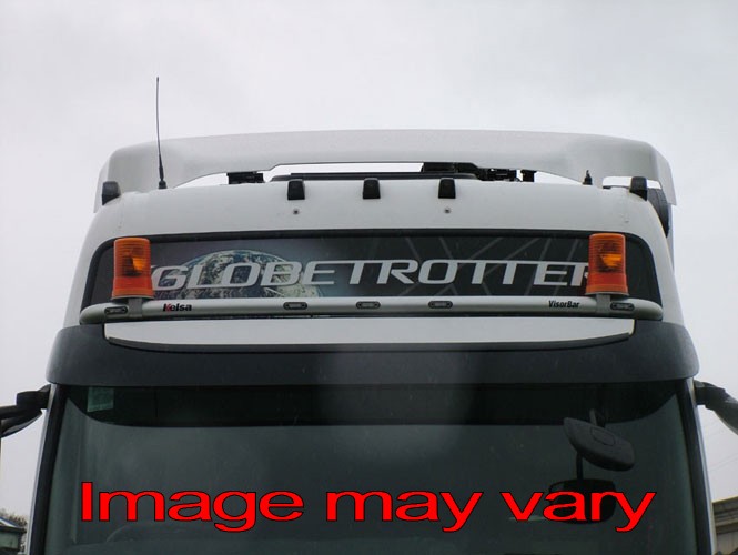 Aluminum VisorBar for Volvo FM/FH3 | 5 Amber LEDs