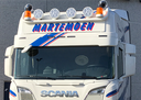 Nedking Ultradunne LED Lichtplaat XL voor Scania NextGen R&S (180) - Oranje LEDs