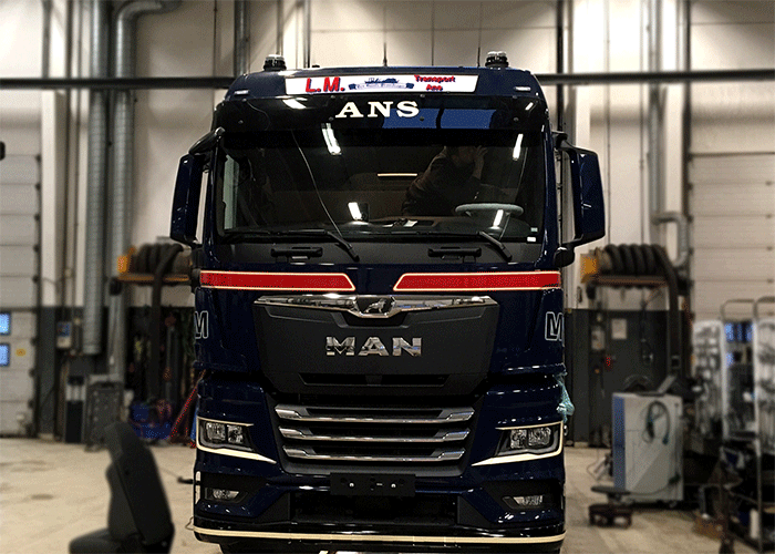 Nedking Ultra Thin LED Truck Sign for MAN TG 2020 (134cm) - White LEDs