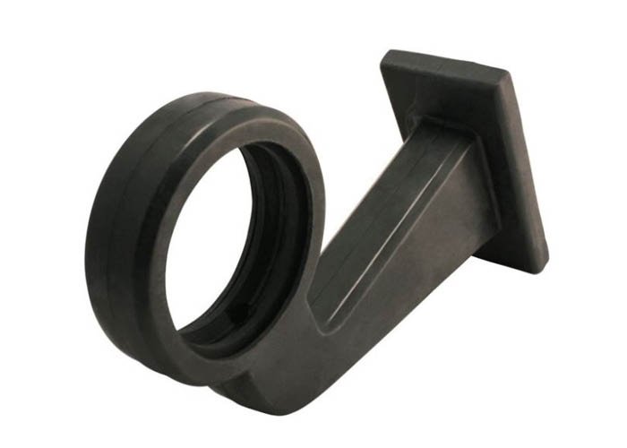 Gylle  Rubber Montagevoet | Haaks 165mm