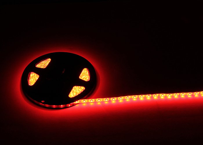 LED Strip 5 Meter 24V (Deelbaar) | Rood