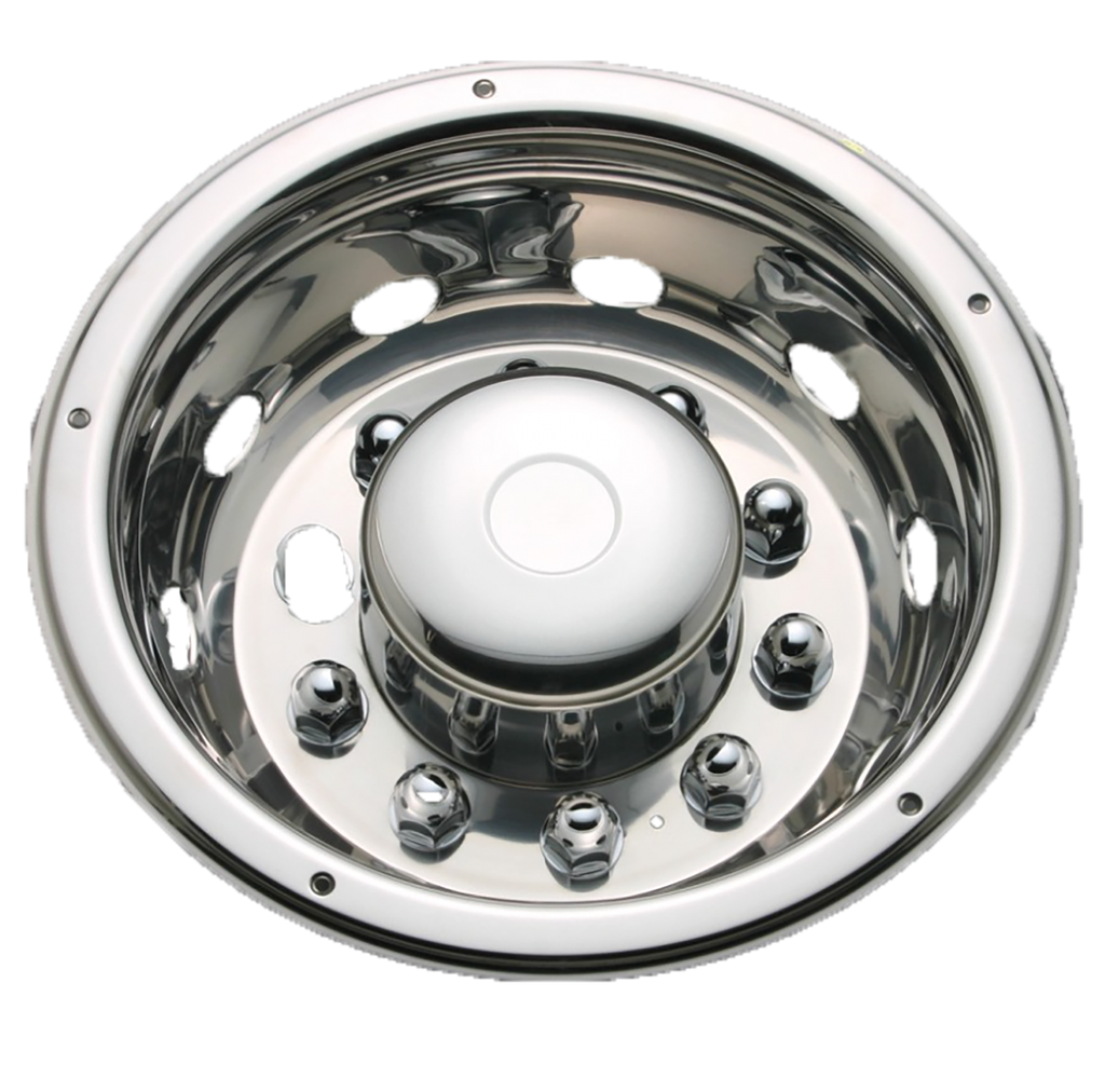 Deluxe RVS Wieldop Achteras 22,5" - Extra Diep