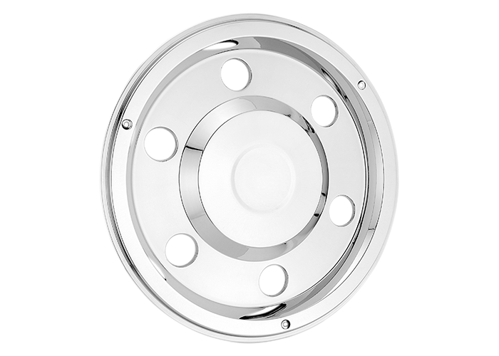 Classic RVS Wieldop Achteras 17,5"