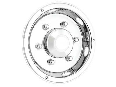 Deluxe RVS Wieldop Achteras 17,5"