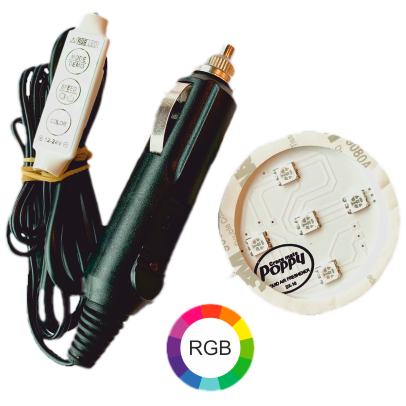 Poppy LED-Verlichting RGB | Sigarettenaansteker
