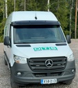 Zonneklep voor Mercedes Sprinter 2006+ & Volkswagen Crafter 2006-2017