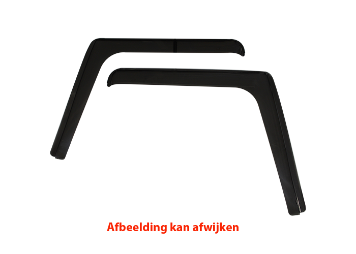 Side Window Deflectors for Volvo FH4/FH4B | Push-in Mounting