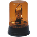 AEB "595" 24V rotating beacon - Amber lens