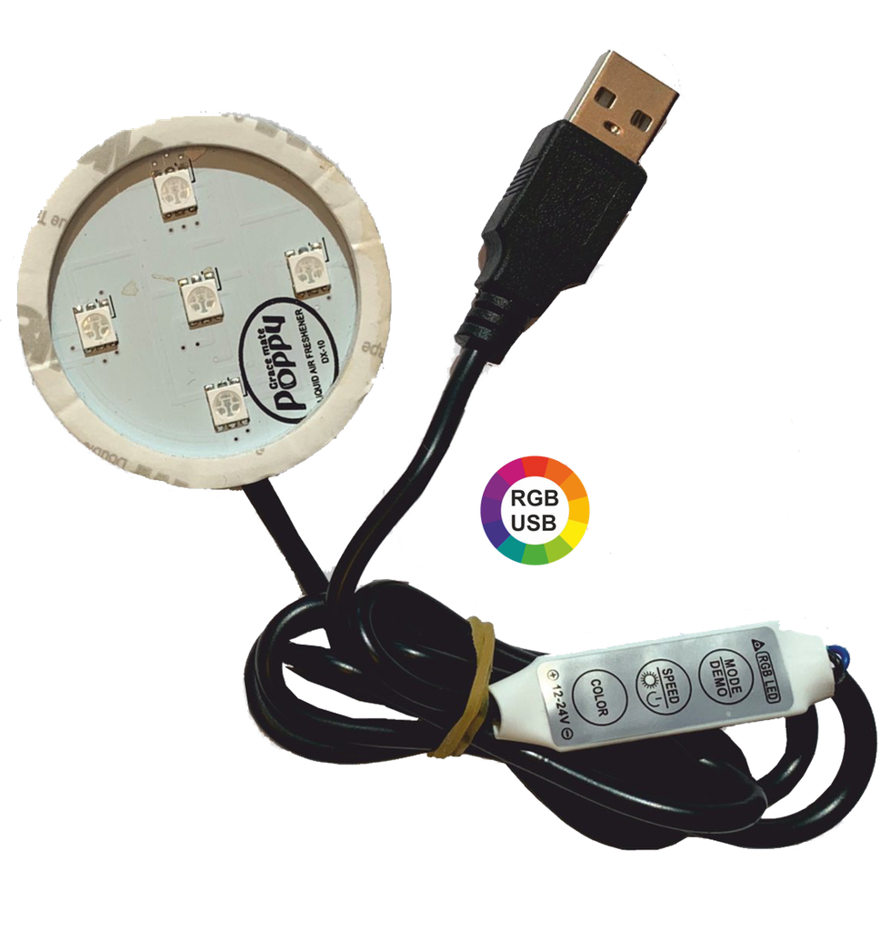 Poppy LED-Verlichting RGB | USB-A