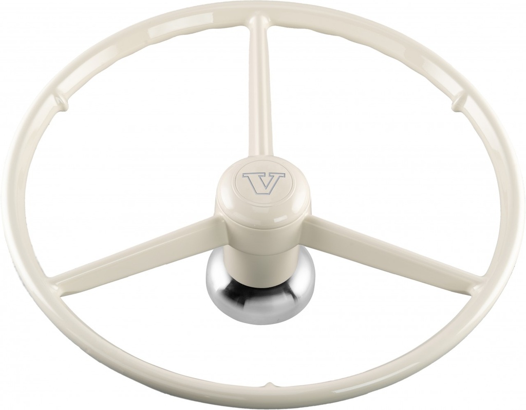 3-Spoke Steering Wheel for Volvo FH4 & FH4B | White