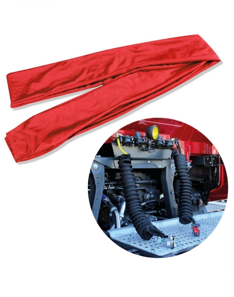 Protective Sleeve for Air Hose | Red