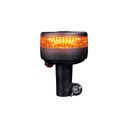 Cruise Light LED Zwaailamp met Oranje Lens | Stangmontage | Ø90mm