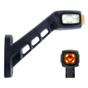 Freedom 3-Kleuren LED Breedtelamp 191mm Haaks | Links