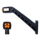 Freedom 3-Kleuren LED Breedtelamp 259mm Haaks | Rechts