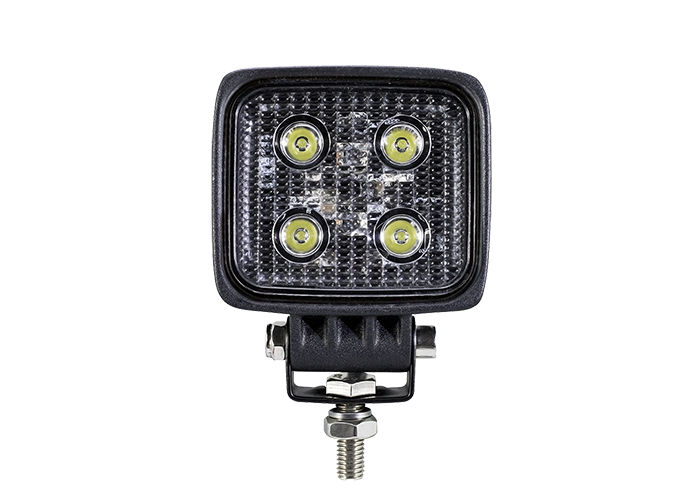Vierkante LED Werklamp 'Mini' + 5 Meter Kabel