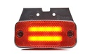 LED Markeerlamp 'Two Lines' 12-24V - Rood