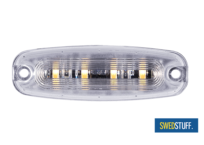 Swedstuff 4-LED Flitser | Oranje