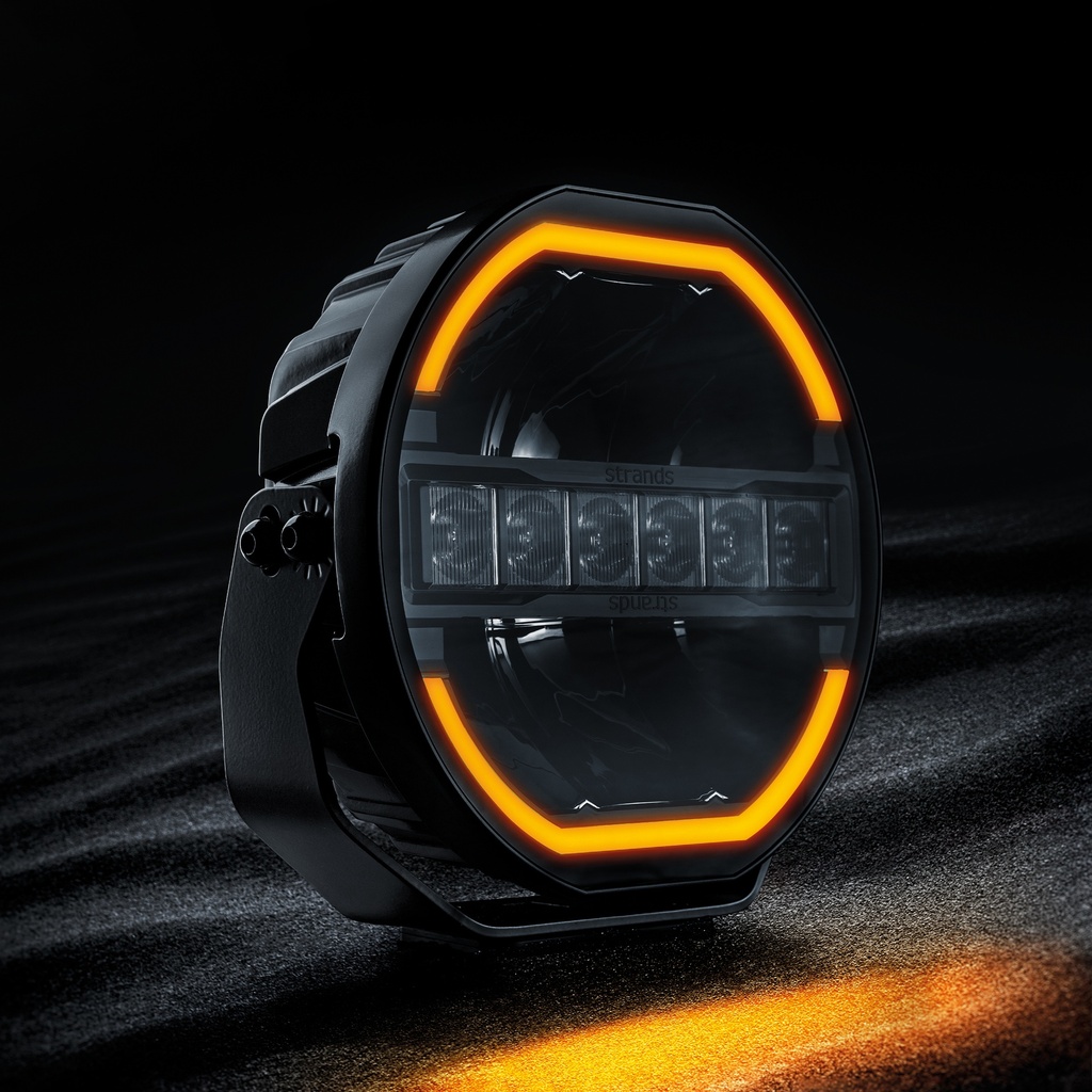 Siberia Skylord 9" Full LED Driving Light - Black