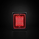 IZELED Achterlicht met Rode Lens