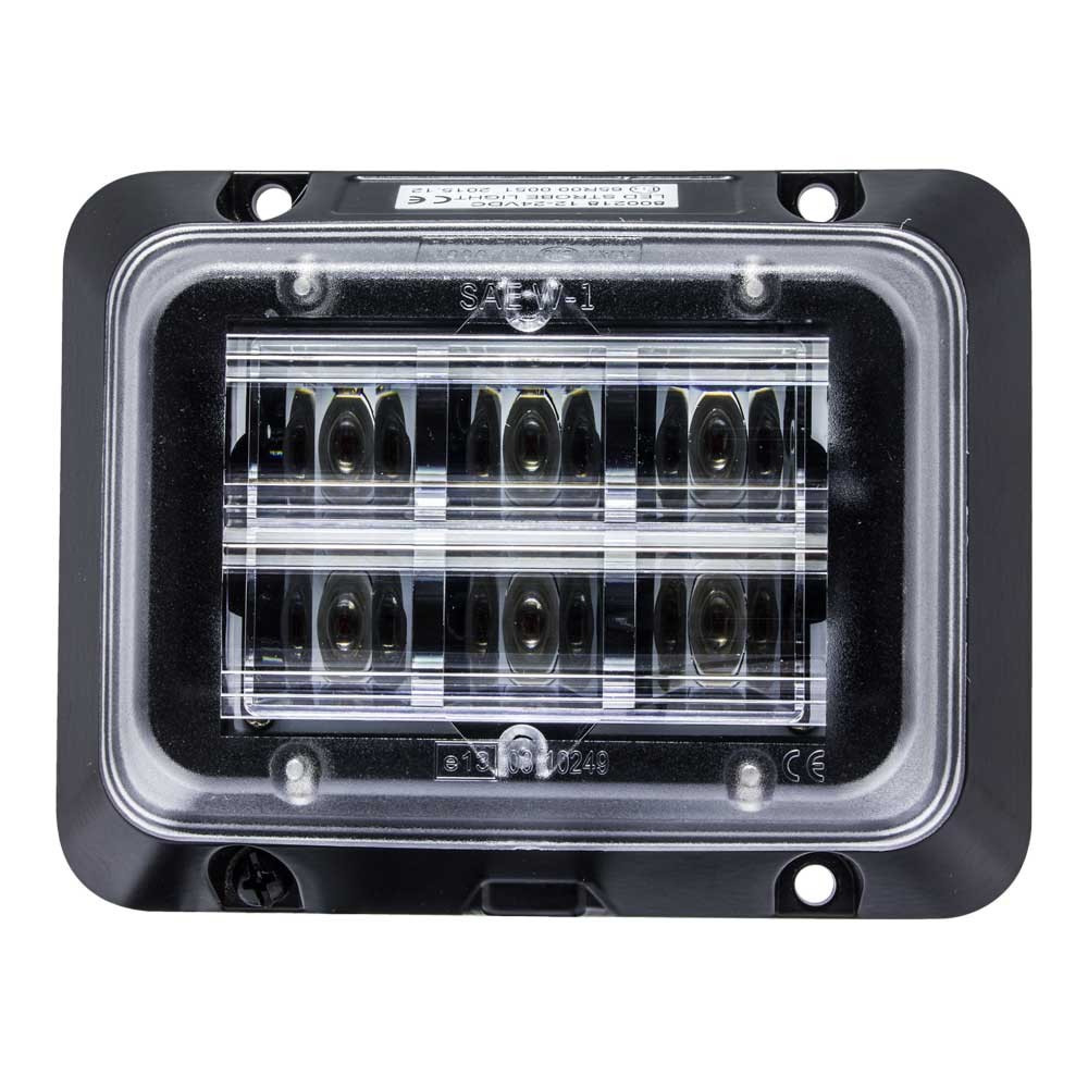 Strobe Light Amber 6 x 3W LEDs